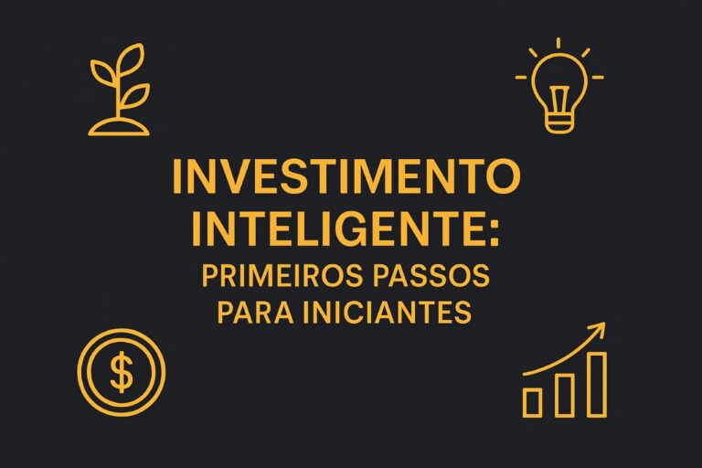 Investimento Inteligente: Primeiros Passos Para Iniciantes