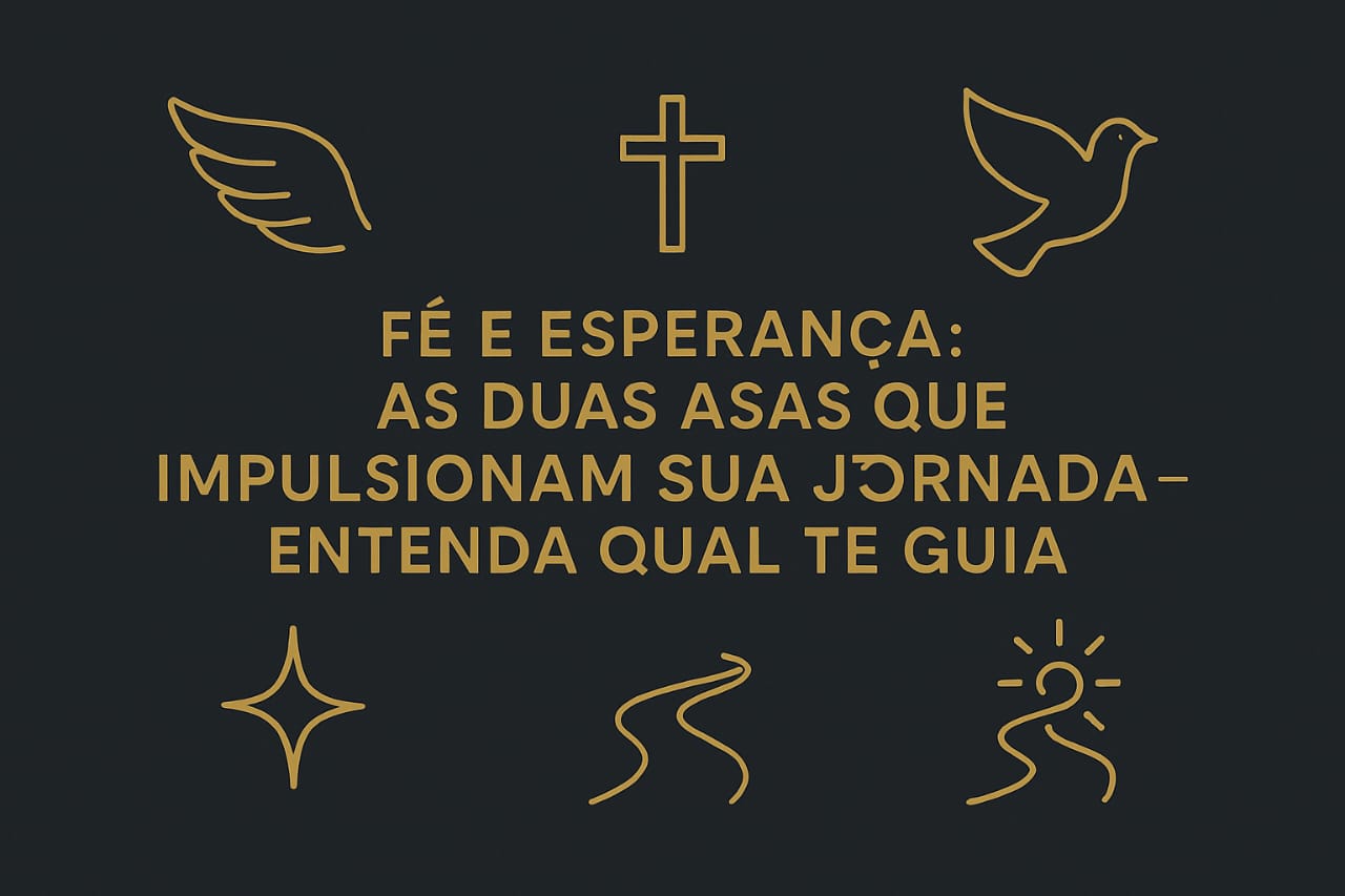 Fé e Esperança: Entenda Qual Te Guia